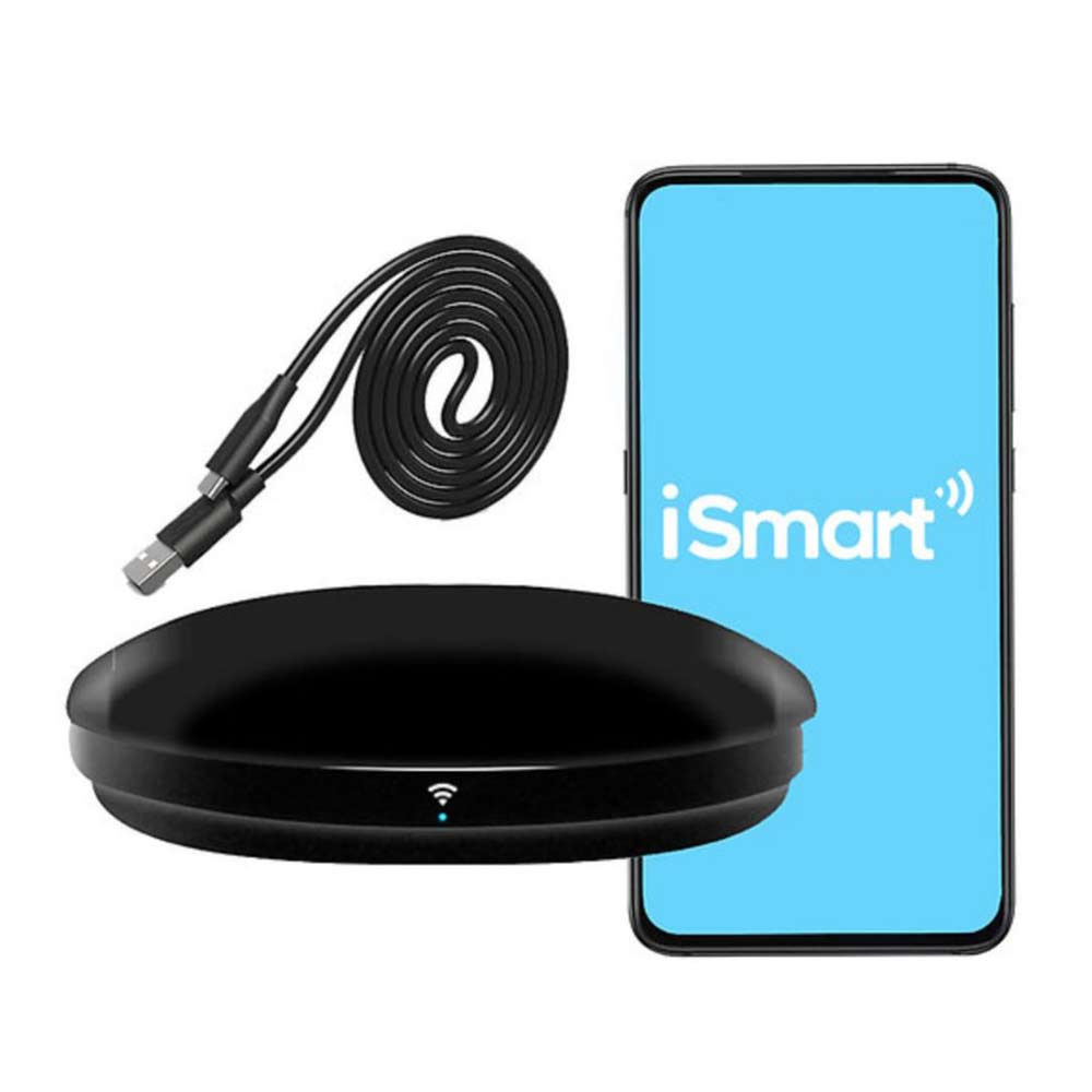 Imagen 2 del producto Control universal iSmart wifi, compatible con Alexa y Google Assistant, negro