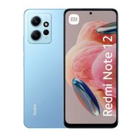 Celular Xiaomi Redmi Note 12 128GB, 4GB RAM, cámara trasera 50 MP y frontal 13MP, 6.67"", azul hielo