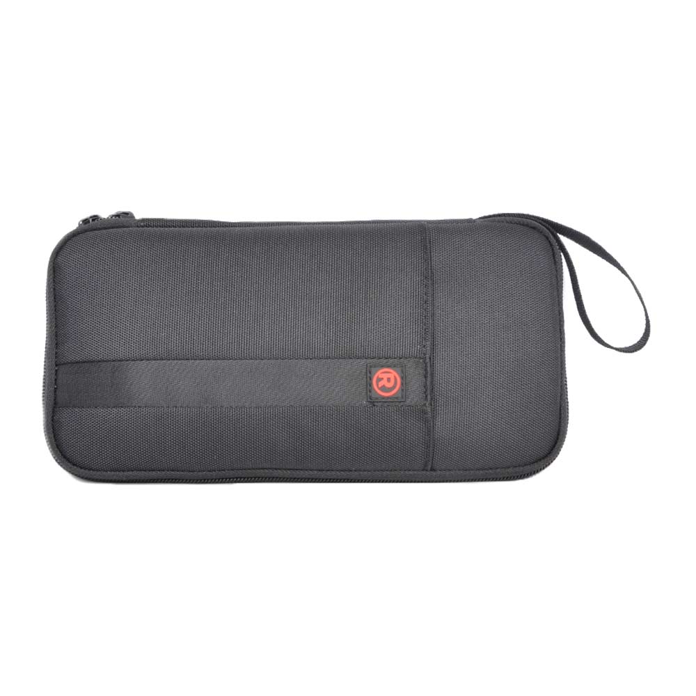 Estuche para pasaporte Radioshack nylon, negro
