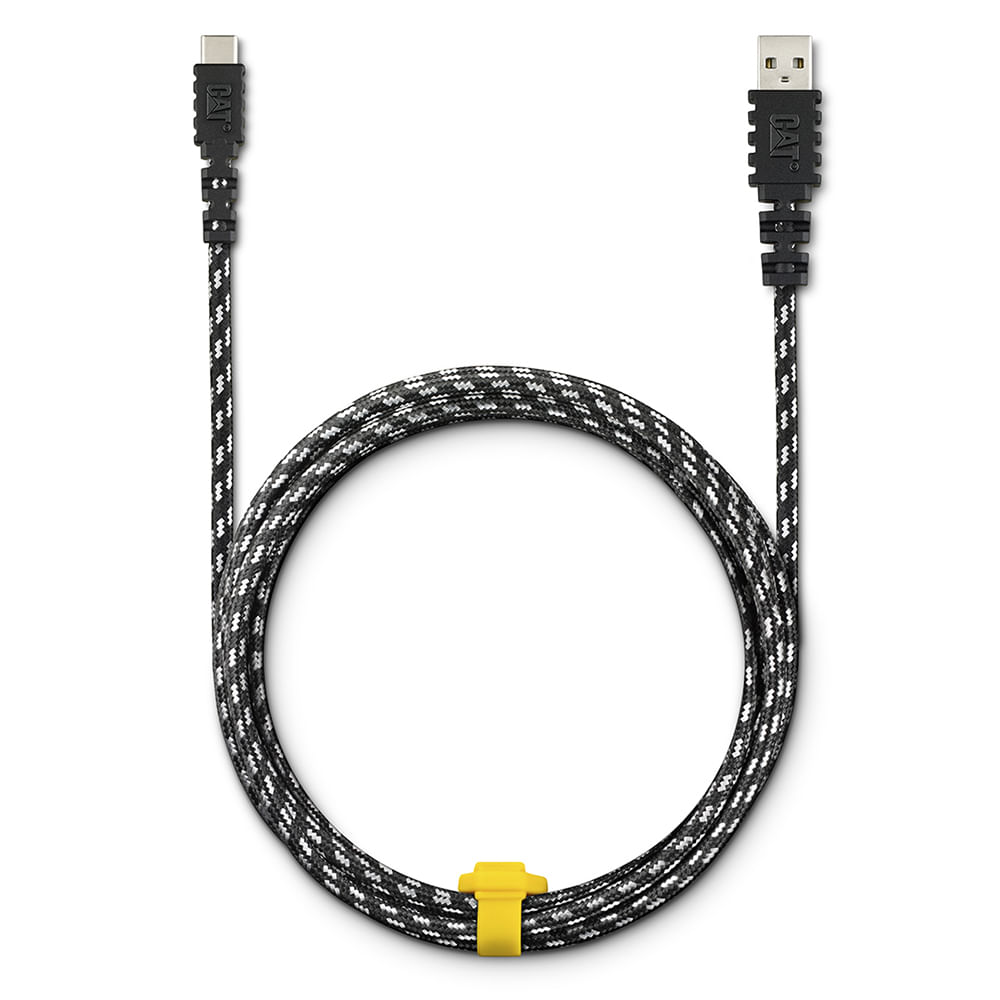 Imagen 2 del producto Cable carga y datos Cat, USB-C, 1.8 metros, negro