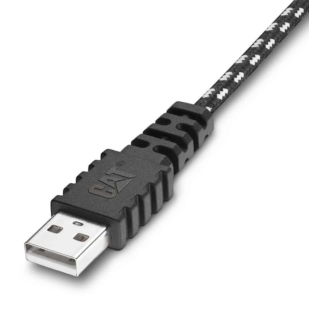 Imagen 2 del producto Cable carga y datos Cat, USB a MicroUSB, 1.8 metros, negro