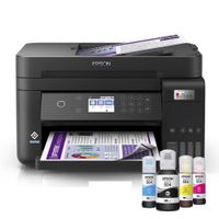 Impresora multifuncional Epson EcoTank L6270, inyección de tinta, inalámbrica, Wi-Fi, con tanques recargables + botella de tinta
