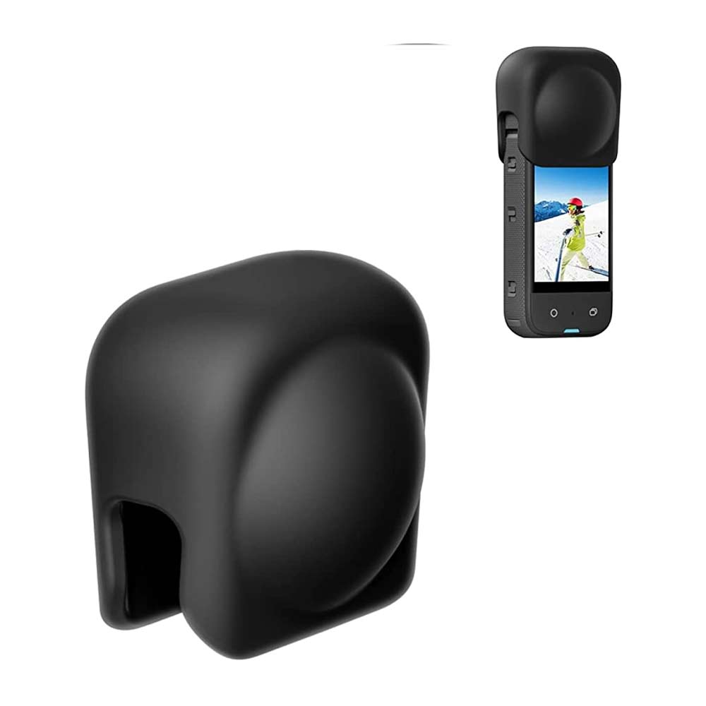 Imagen 2 del producto Protector de lente de jebe Insta 360 compatible con X3