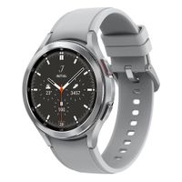 Smartwatch Samsung Galaxy Watch 4 Classic bluetooth, resistente al agua, máx 40 horas, modos deportivos, 46mm, plateado