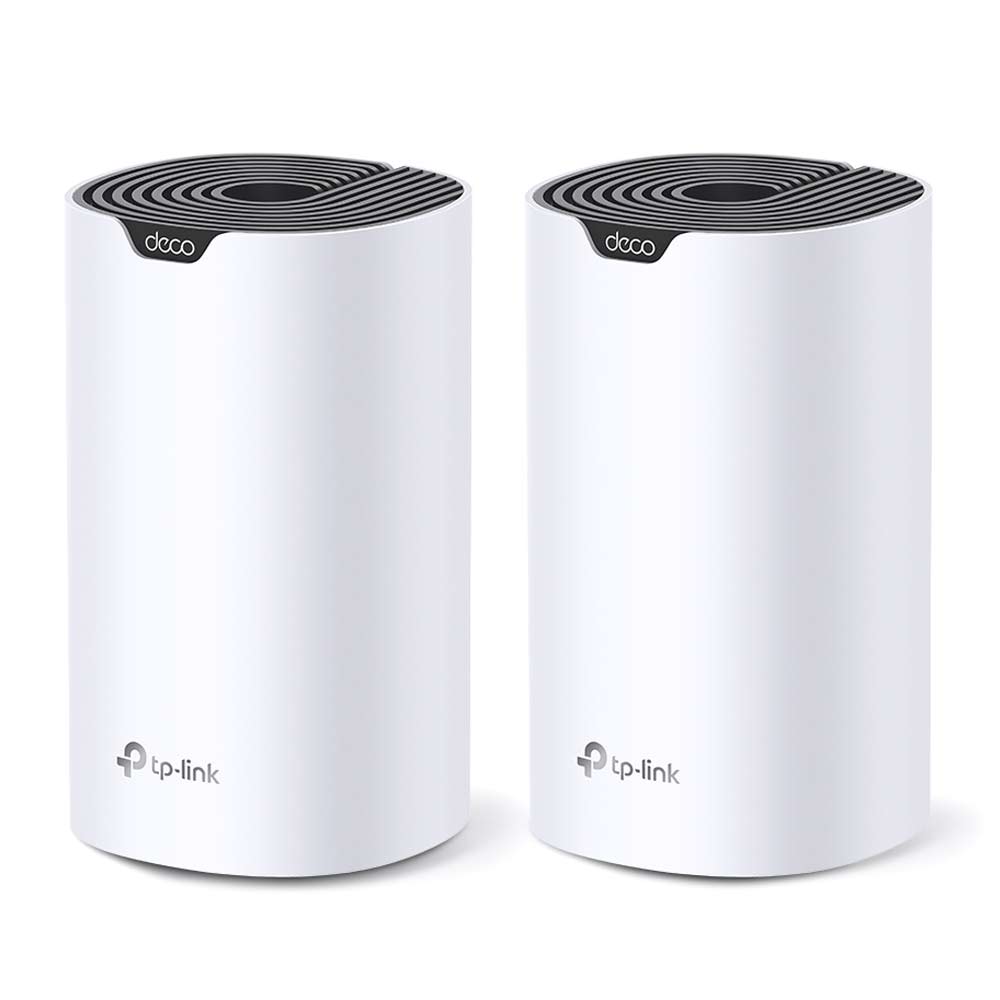 Imagen 1 del producto Sistema Wifi Mesh TP-Link Deco S7 AC1900 pack x 2, doble banda, 1775 mbps, router y access point , 3 puertos gitabit LAN, 3 antenas internas