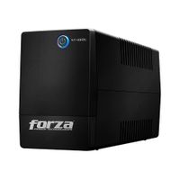 UPS Forza 1000VA, NT-1012U, 500W, 6 Tomas, Indicador Led, retardador de llama, negro