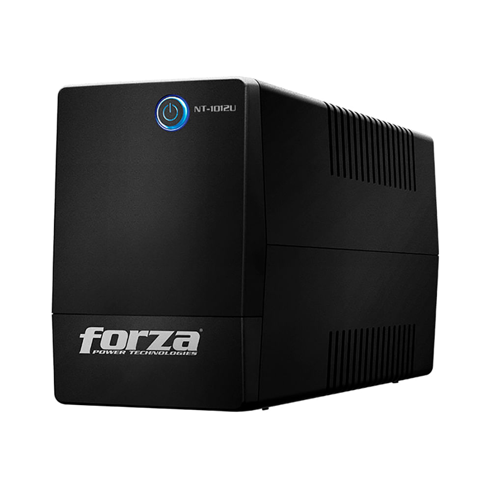 Imagen 1 del producto UPS Forza 1000VA, NT-1012U, 500W, 6 Tomas, Indicador Led, retardador de llama, negro