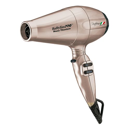 Secador de cabello Babyliss Pro Portofino 2000W, 2 niveles de velocidad, 3 niveles de temperatura, rosado