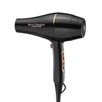 Secadora Babyliss Pro, 2000w, 3 velocidades, negro y rosado