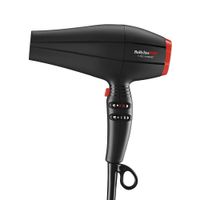 Secadora Babyliss Pro Turbo Xtreme 2200W, 2 niveles de velocidades, 3 temperaturas, negro