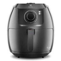 Freidora de aire Electrolux Family Efficient EAF50, 6.5 litros, canasta antiadherente, negro