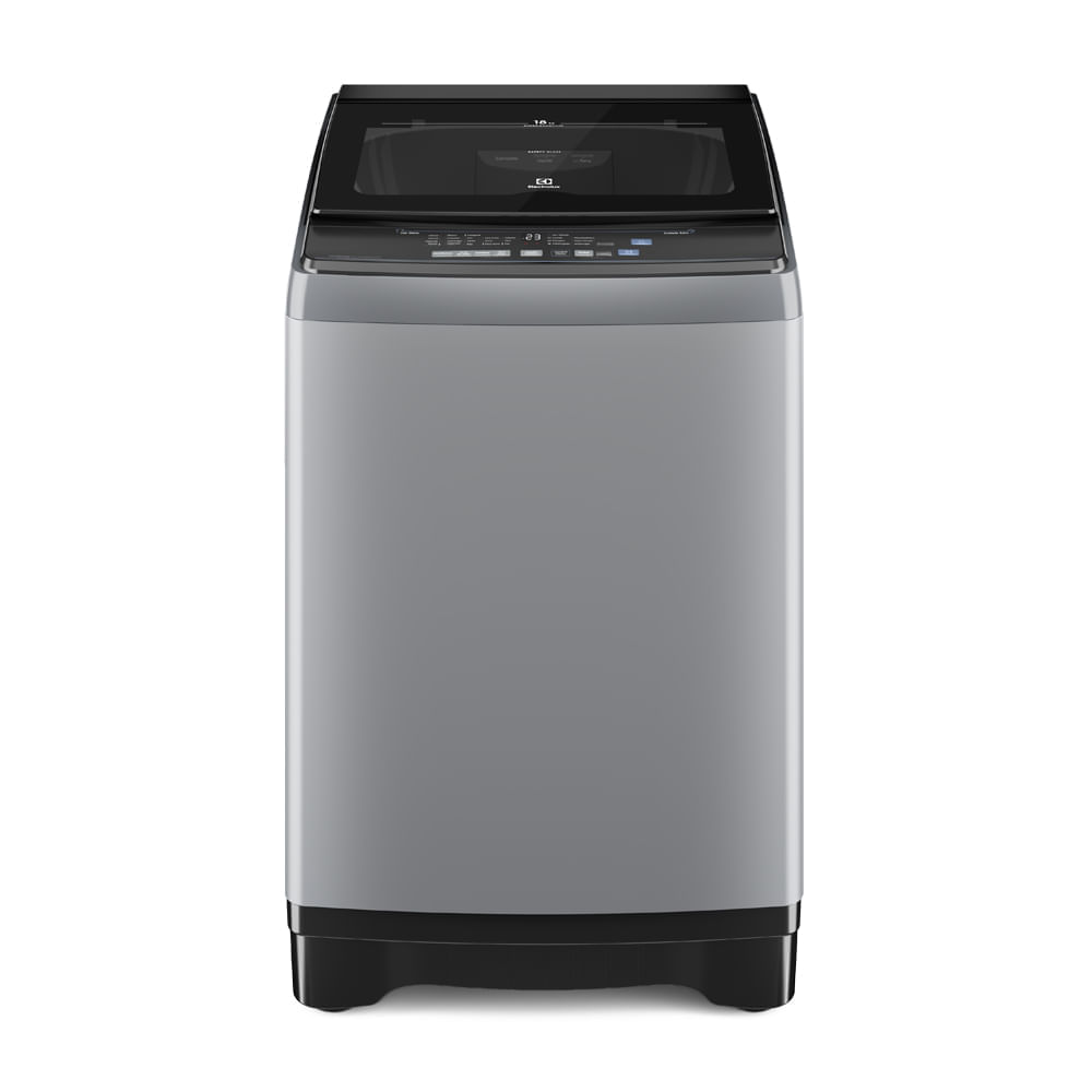 Lavadora Electrolux Inverter EWIP18F2XSWG carga superior, capacidad 18 kg, 8 ´programas, gris