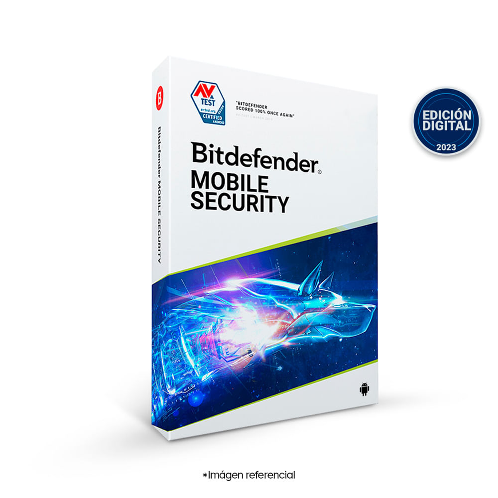 Imagen 2 del producto Antivirus digital Bitdefender Mobile Security para Android, 1 dispositivo, 1 año