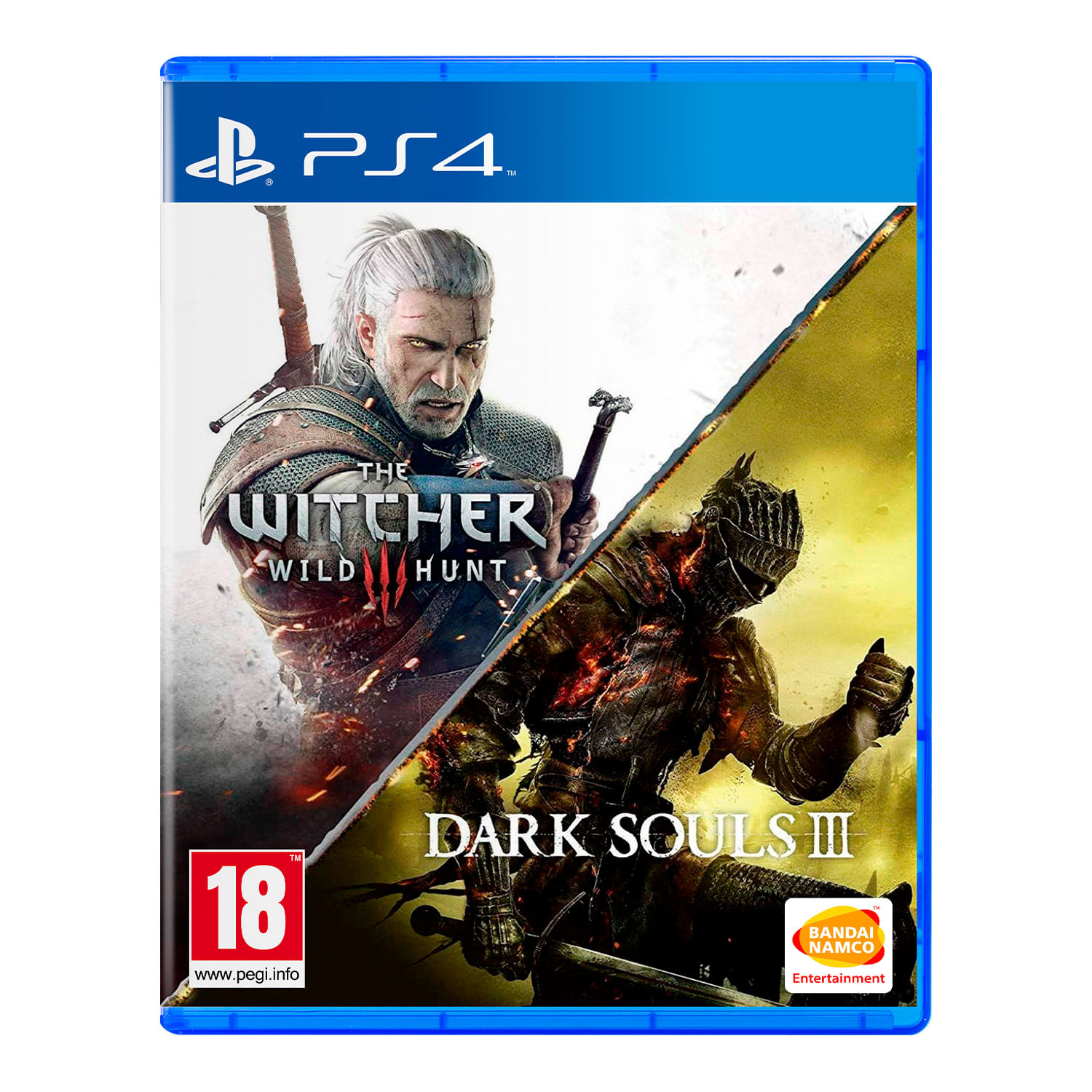 The Witcher Wild 3: Wild Hunt + Dark Souls III (Euro) - Playstation 4 (PS4)