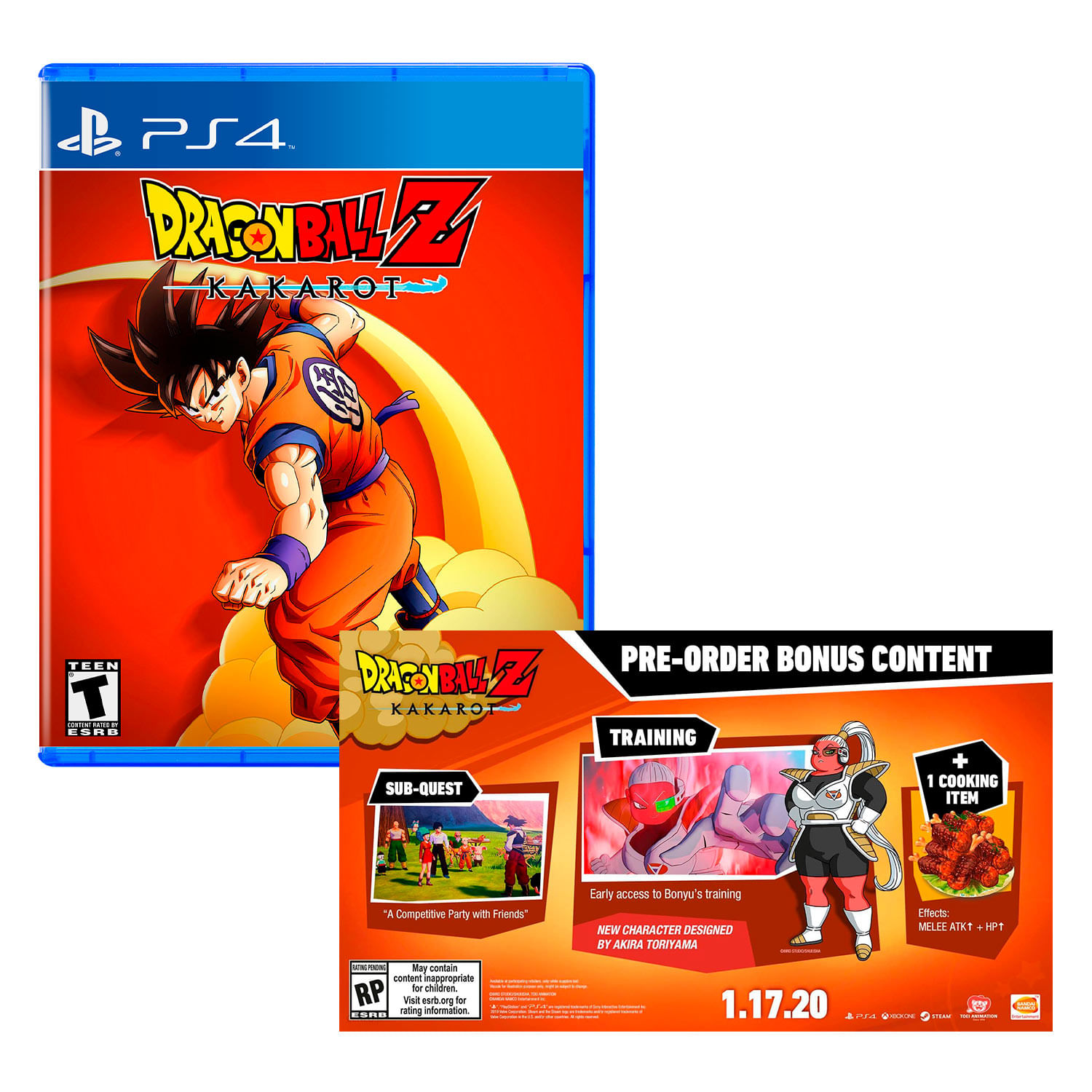 Dragon Ball Z: Kakarot + DLC - Playstation 4 (PS4)