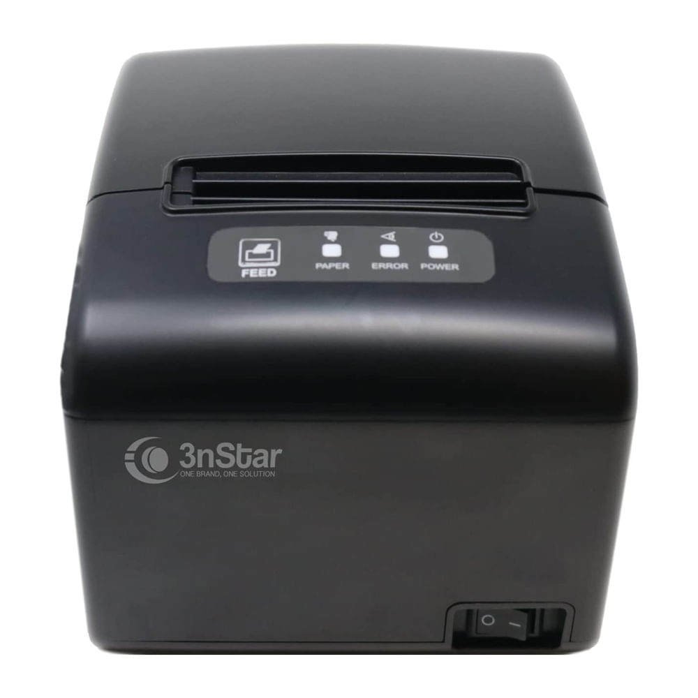 Imagen 2 del producto Impresora 3NSTAR térmica de recibos de 80mm RPT006, conexión USB y LAN, negro