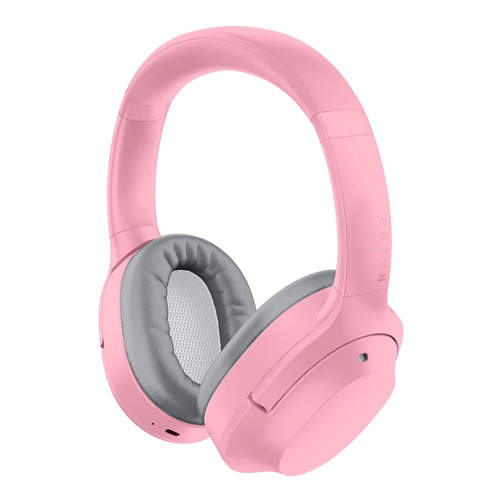 Imagen 1 del producto Audífonos gamer Razer Opus X con micrófono, inalámbricos, cancelación de ruido, quartz