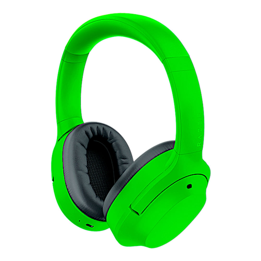 Imagen 1 del producto Audífonos gamer Razer Opus X con micrófono, inalámbricos, cancelación de ruido, verde