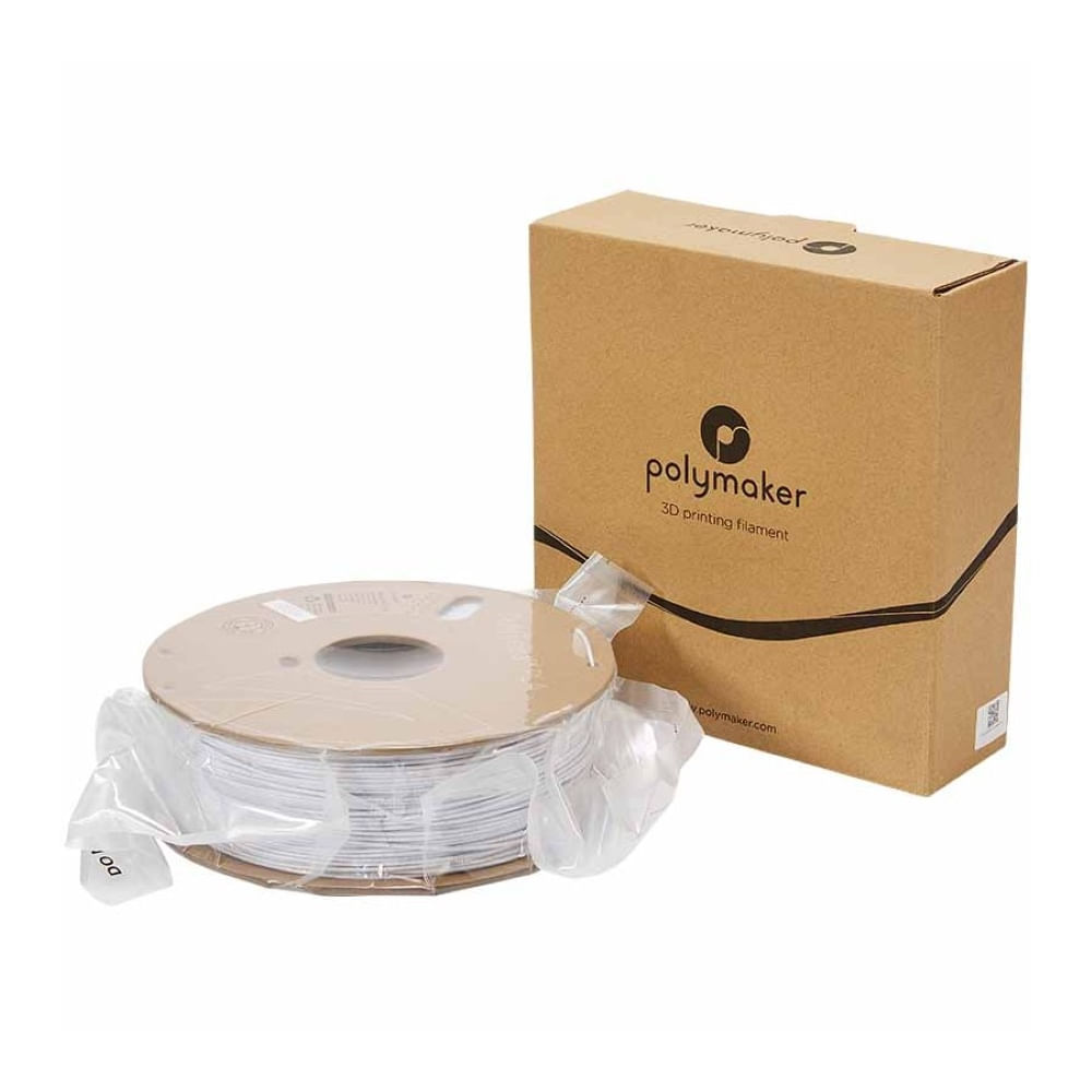 Imagen 2 del producto Filamento PolyTerra PLA Blanco Mármol 175mm 1Kg