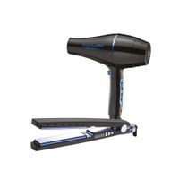 Set Babyliss Pro Nano Black: secadora 2000W y alisadora 32 mm, Nano Titanium, negro