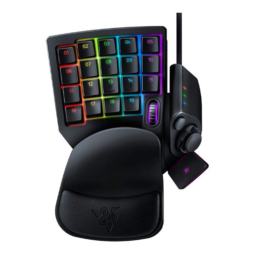 Teclado gamer Razer Tartarus V2 membrana, alámbrico, conexión usb, 32 teclas, luces Chroma RGB