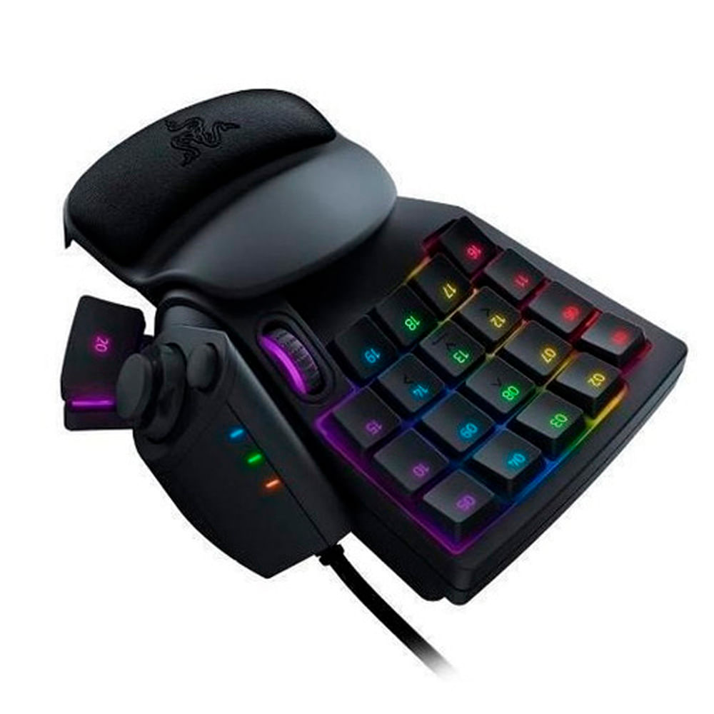 Imagen 2 del producto Teclado gamer alámbrico Razer Tartarus V2, conexión USB, membrana, Chroma RGB