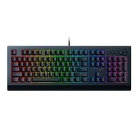 Teclado gamer alámbrico Razer Cynosa V2, conexión USB, membrana, Chroma RGB
