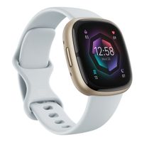 Smartwatch Fitbit Sense 2, Oled, 5ATM resistente al agua, Spo2, máx. 6 días, 1.58"", azul niebla
