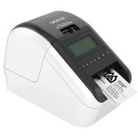 Etiquetadora de etiquetas brother ql-820nwb wifi bluetooth
