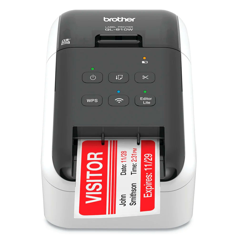 Etiquetadora impresora de etiquetas brother ql-810w  wifi