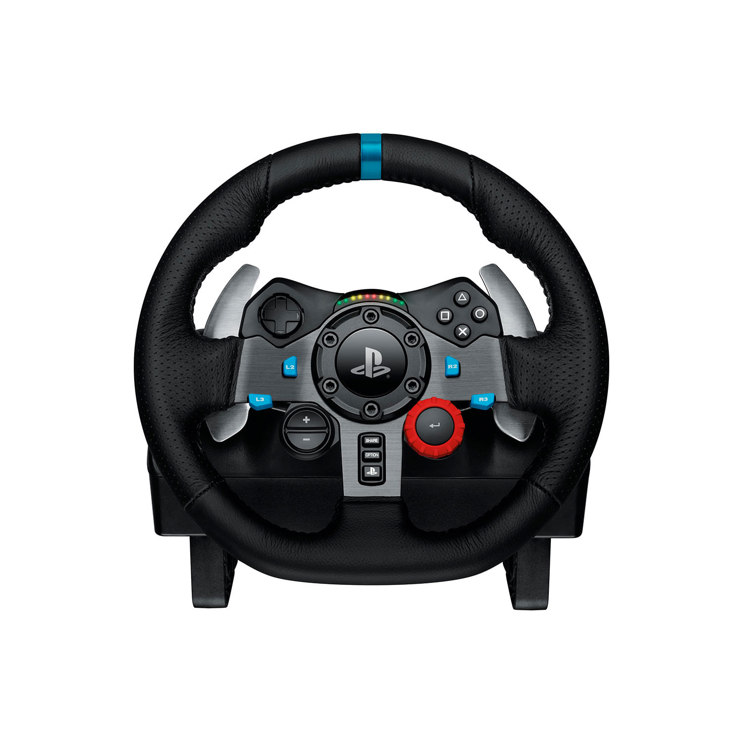 Imagen 2 del producto Timón con pedal Logitech G29 + Palanca de cambios para Play Station 5 + Juego Gran Turismo 7