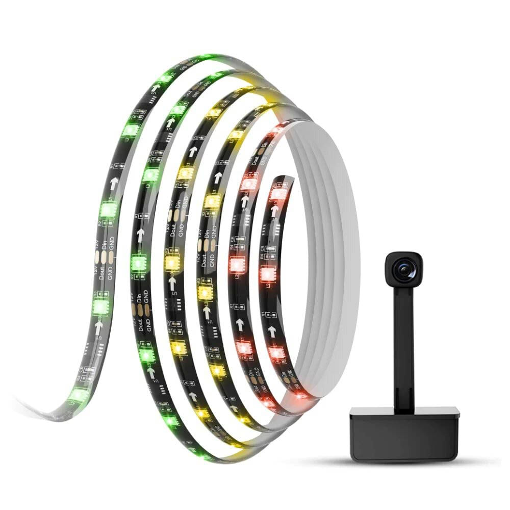 Luces Govee tira led, cámara para TV de 75 a 85", compatible con Alexa y Google, multicolor