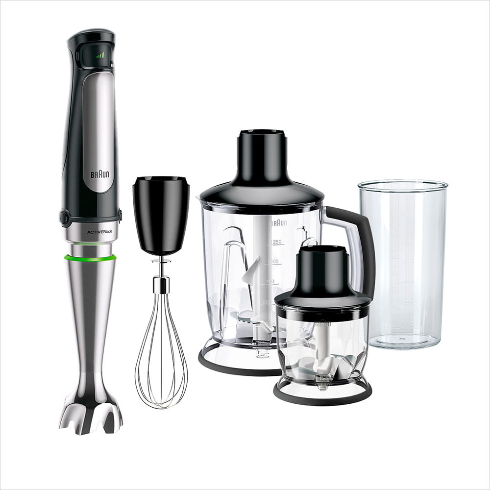 Imagen 1 del producto Batidora Braun Minipimer 7 MQ7045X 1000w, control automático de velocidad, negro