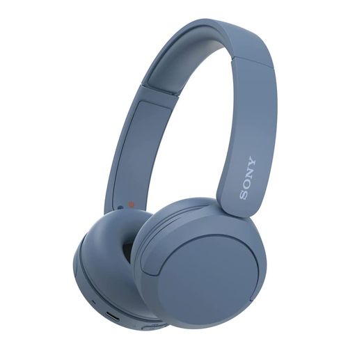 Audífonos bluetooth on ear Sony WH-CH520 micrófono incorporado, máx. 50 horas, control de música y llamadas, azul
