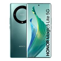 Celular Honor Magic 5 Lite 5G 128GB, 6GB RAM, cámara trasera, 64MP, frontal 16MP, 6.67"", verde