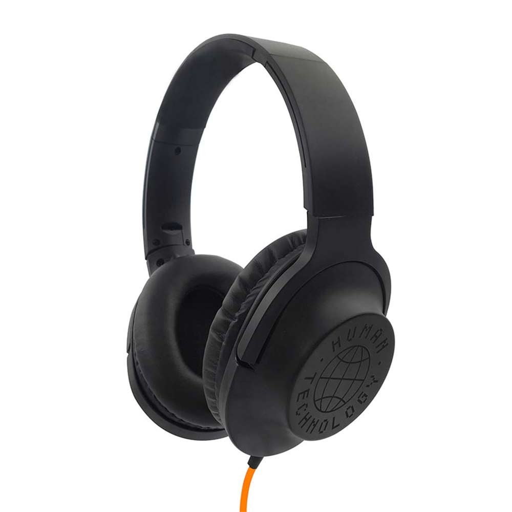 Audífonos over ear con micrófono Black Sheep Globe almohadillas acolchadas, conector 3.5 mm, control de música y llamadas, negro
