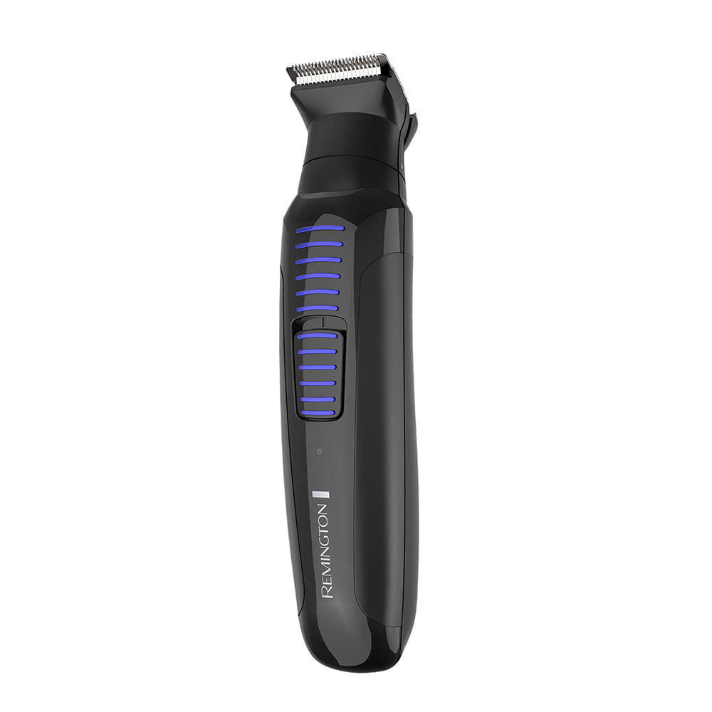 Imagen 2 del producto Reacondicionado:Recortador de barba y patillas Remington cuchillas de acero quirúrgico autoafilables, 11 piezas, recargable