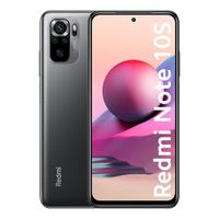 Celular Xiaomi Redmi Note 10S, 128GB, 6GB RAM, cámara trasera 64MP y frontal 13MP, 6.43"", gris (reempacado)