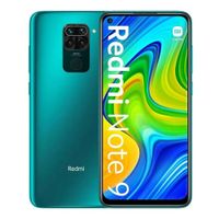 Celular Xiaomi Redmi Note 9 128GB, 4GB RAM, cámara trasera 48MP y frontal 13MP, 6.53"", verde (reempacado)