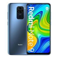 Celular Xiaomi Redmi Note 9 128GB, 4GB RAM, cámara trasera 48MP y frontal 13MP, 6.53"", gris (reempacado)
