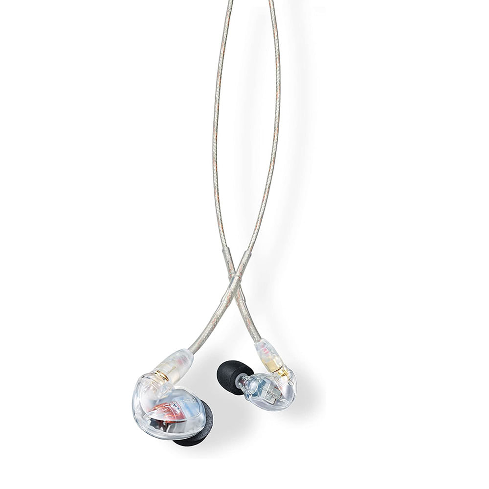 Audífonos in ear sin micrófono Shure SE425 conector 3.5 mm, 2 vías, transparente