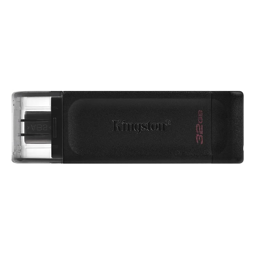 Imagen 2 del producto Reacondicionado: Memoria USB 3.2 Kingston Data Traveler 70, 32GB de capacidad, Gen 1, negro