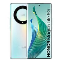 Celular Honor Magic 5 Lite 5G 128GB, 6GB RAM, cámara trasera, 64MP, frontal 16MP, 6.67"", plateado