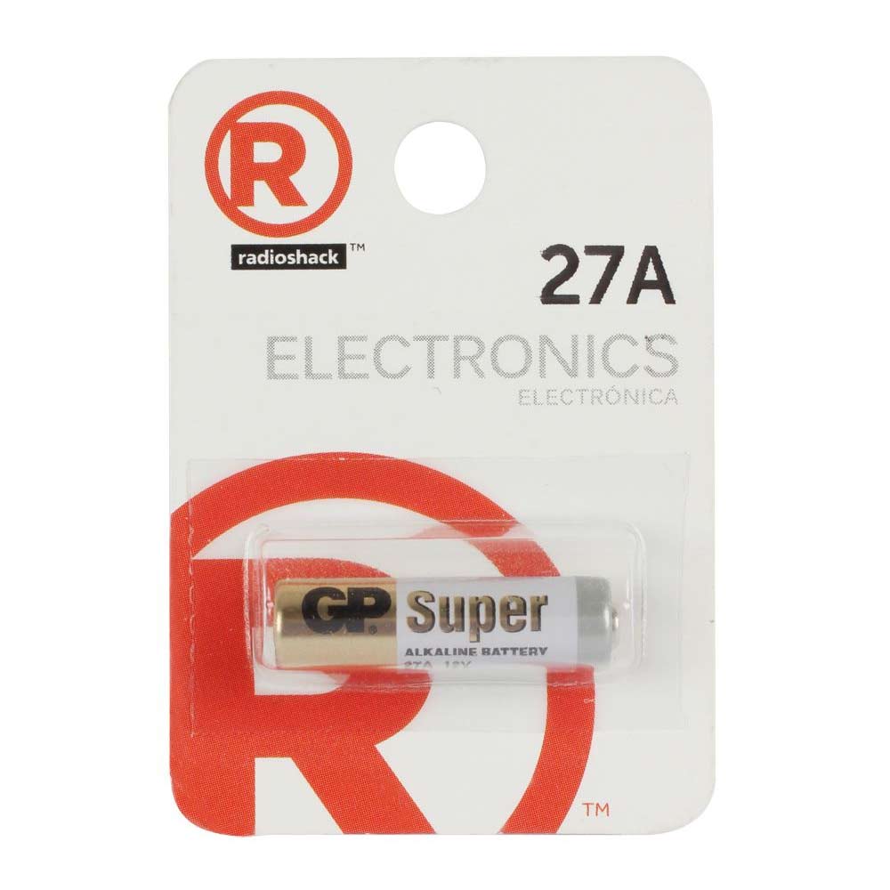 Pilas alcalinas Radioshack 27A 12V