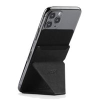 Soporte y billetera Moft para celular 4,7"" a más, negro