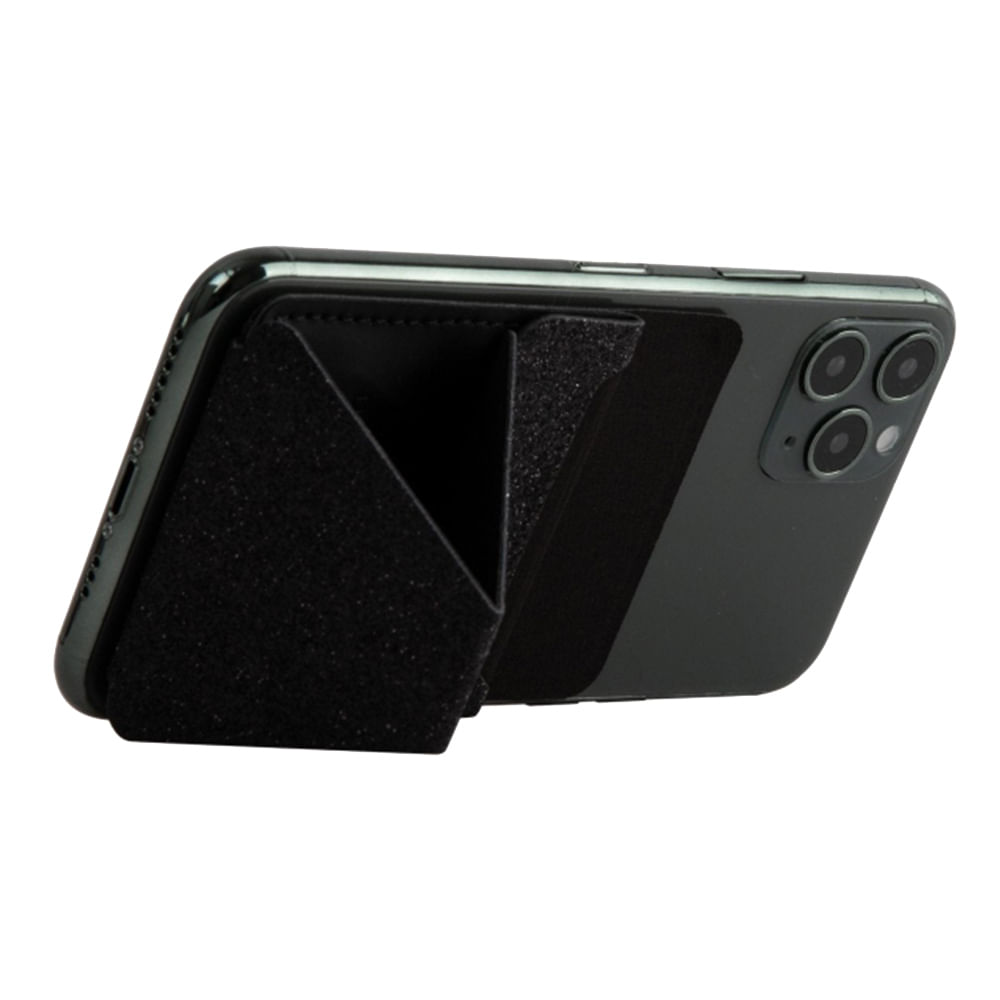 Imagen 2 del producto Soporte y billetera Moft para celular 4,7"" a más, negro