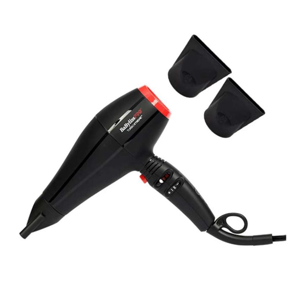 Imagen 2 del producto Secadora Babyliss Pro Turbo Xtreme 2200W, 2 niveles de velocidades, 3 temperaturas, negro