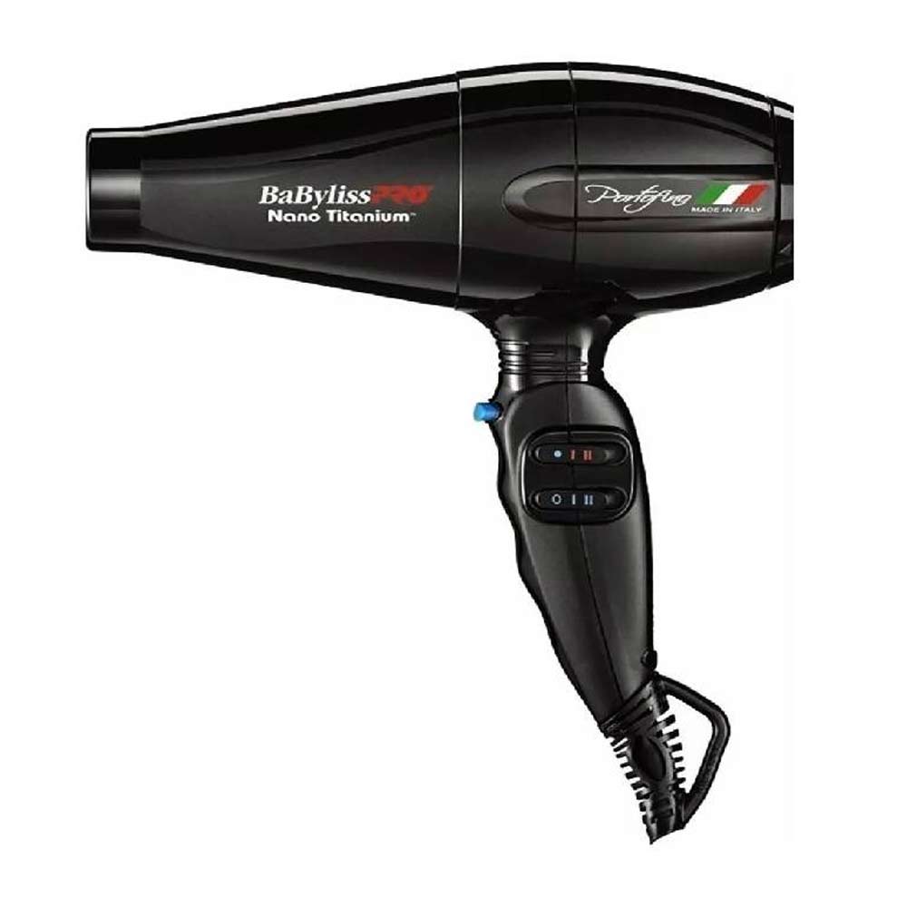 Imagen 2 del producto Secador de cabello Babyliss Pro Portofino 2000W, 2 niveles de velocidad, 3 niveles de temperatura, negro