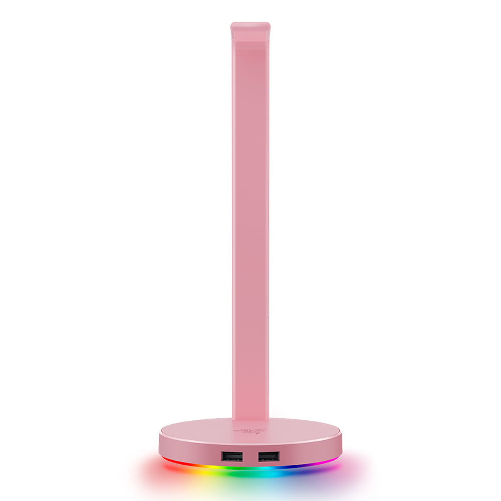 Imagen 2 del producto Soporte Razer para audífonos V2 Chroma USB 3.1 Hub, quartz