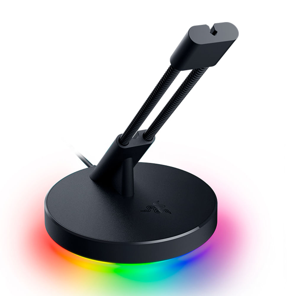 Sujetador de cables Razer Bungee V3 Chroma, negro